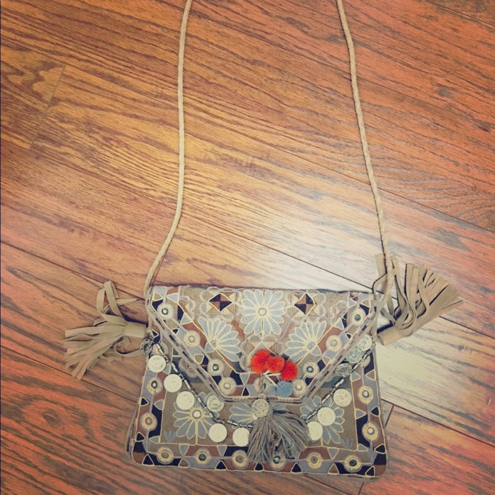 Anthropologie gypsy style shoulder bag super cute